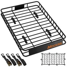 Mockins Rooftop Cargo Carrier Basket - Adjusts from 35-50