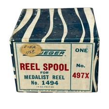 Vintage Pflueger Medalist Reel Spool 497X 1494 Black Fly Fishing Tackle picture