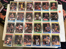 Fleer 1988-89 NBA Basketball Trading Card Lot of 37  King Dantley Price Oakley picture