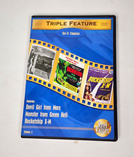 Triple Feature: Sci-Fi Classics Vol 2 DVD Black & White NR Navarre picture