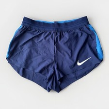 Nike Pro Elite Women’s Size Medium Running Shorts AO8485-XXX Blue Made In USA picture