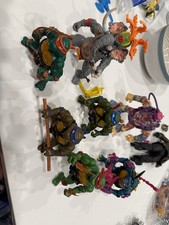 Vintage 1988 TMNT ACTION FIGURE LOT picture