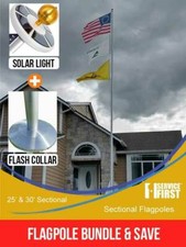 BUNDLE 25' or 30' Delta SECTIONAL (Pole, Light & Flash Collar) picture