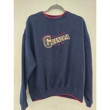 vintage grandpa embroidered sweatshirt picture