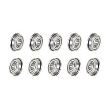 10PCS,F6900ZZ Flange Ball Bearing 10mmx22mmx6mm Double Shielded Chrome Bearings picture