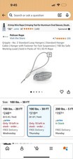GRIPPLE SUSPSPENSION KIT. (PACK OF 10, 30FT EACH)  LOOP HANGERS & FASTNERS. picture
