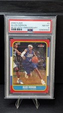 2006-07 Fleer - 1986-87 Fleer Design Allen Iverson #4 picture