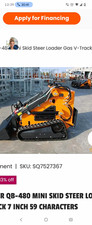 AGT MX-MRT14 Compact Tracked Mini Skid Steer Loader 2026 CE V-Track SN picture