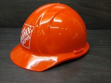 Home Depot Orange Hard Hat ERB USA Adjustable Fit 4 Point picture