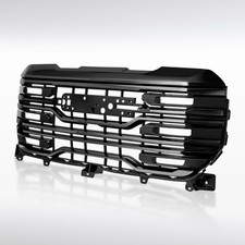 Fit 2022-2026 GMC Sierra 1500 AT4 Glossy Black Front Bumper Hood Grille 23 24 picture