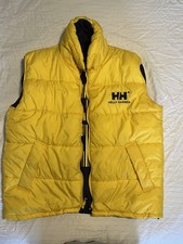 Helly Hansen Urban Reversible Jacket Big Logo Embroidery Puffer Jacket Zip  CE28 picture