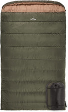 Teton Mammoth Queen Size Double Sleeping Bag- a Warm Bag the Whole Family Can En picture