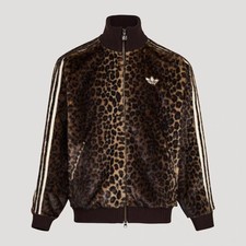 Adidas Originals FW25 JQD TT Track Top Leopard Casual Jacket KU9407 Asian Size picture