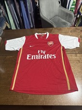 Vintage 2006-2007  Nike Arsenal Fly Emirates EPL #8 Jaquiss Jersey Size M picture