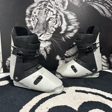 Vintage Salomon SX90 Ski Boot Men's White Plastic Alpine Downhill Snow Skiing picture