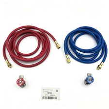 10FT 34722 Hose Set for Robinair HVAC Hose,R134A Manual Replacement Coupler picture