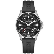 New Hamilton  Khaki Navy Scuba Auto 40mm 40mm Black Dial Men's Watch H82415330 picture