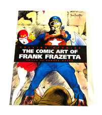 Frank Frazetta, The Comic Art of Frank Frazetta 2008 HC Slipcase Ships Fast picture