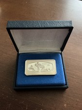 1974 Franklin Mint Father’s Day 1000 Grain Sterling Silver Ingot .925   .7. picture