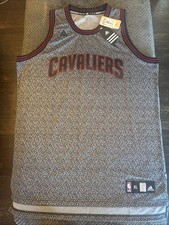 Cleveland Cavaliers Cavs NBA Adidas Basketball Blank Alternative Jersey Men's XL picture