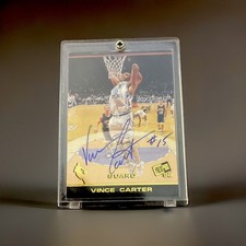 1998 Press Pass - Autographs Vince Carter (AU, RC) picture
