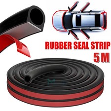 Universal Weatherstrip Small D-shape Car Door Rubber Weather Seal Hollow Strip picture
