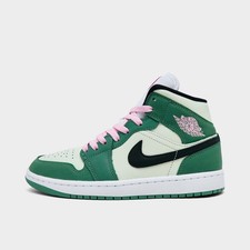Women's Air Jordan Retro 1 Mid SE Casual Shoes CZ0774 300 picture