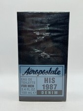 HIS 1987 DENIM BY AEROPOSTALE 100ML EDT SPRAY (NEW WITH BOX & SEALED) picture
