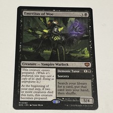 Emeritus of Woe - Secrets of Strixhaven SOS Mythic Rare 0080 Magic Card picture
