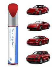 Carmine Red LM3C/0L Touch Up Paint Compatible with Porsche Exact Match Chips ... picture