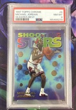 1997-98 Topps Chrome - Season's Best Shooting Stars Michael Jordan #6 picture