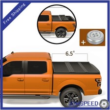 6.5ft 6.6ft Tri-Fold Hard Tonneau Cover For 2004-2014 Ford F-150 F150 Truck Bed picture