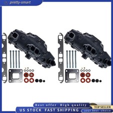 Cast Iron Marine Dry Joint Exhaust Manifolds 2002 NEWER 5.0L 5.7L For MERCRUISER picture