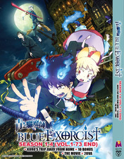 Blue Exorcist - Season 1-4 (Vol.1-73 end)+10 Bonus+Movie+2OVA DVD with Eng Dub picture