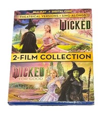 Wicked 2-Film Collection Blu-ray  NEW Wicked For Good And Wicked With Slipcover picture