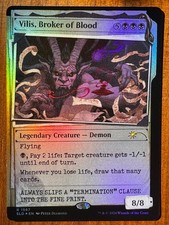 Vilis, Broker of Blood (Rainbow Foil) [Secret Lair Drop Series] MTG NM Foil picture