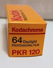 NOS Kodachrome 64 Professional PKR 120 Expire 03/1993 Sealed stored frozen picture