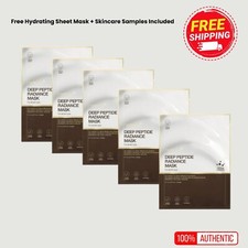 MEDICUBE Deep Peptide Radiance Mask 5ea (27ml X 5sheet) Peptide ComplexUS SELLER picture
