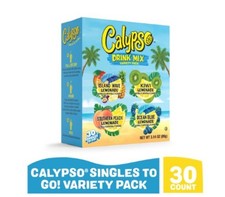 Calypso Lemonade Singles to Go Powdered Drink Mix Variety Pack, 30 Count Packets picture