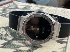 VINTAGE HUBLOT MDM 1391.1 28mm Extra Rare Green dial Swiss Quartz Box&papers picture