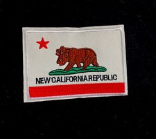 FaKe CALIFORNIA REPUBLIC STATE Double Head Bear Iron/On TEXAS LOVE Patch Sticker picture