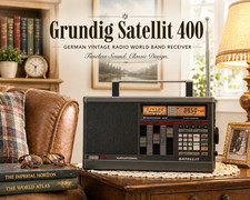 GRUNDIG SATELLIT 400 🌈RaRe🌈 Vintage Radio World Band Receiver picture
