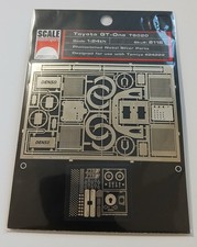 SCALE MOTORSPORTS 1/24 TOYOTA GT - ONE T5020 METAL PHOTO ETCH PARTS FOR TAMIYA picture