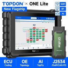 2026 TOPDON ONE Lite OBD2 Scanner Bidirectional Online Coding Diagnostic Scanner picture
