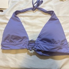 Becca Women's Marble Canyon Ring Halter Swim Top Size Small picture