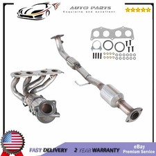 2x Front & Rear Exhaust Catalytic Converter For Toyota Camry 2007-2009 2.4L USA picture