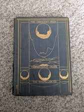 The Crescent Moon by Rabindranath Tagore-First Reprint 1913- Gold Gilt Cover-USA picture