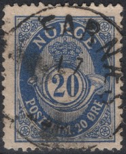 B4-2 Norway 1898-08 NK 79, SON Alfarnæs, MI 57, SC #53 (MR) picture