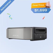 EcoFlow DELTA Pro Ultra Power Station Smart Extra Battery, Certified Refurbished picture