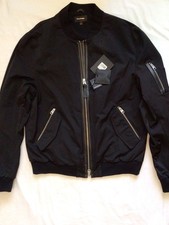 mackage men Ragnar Bomber,black,size 44, NWT, Orig. $750 picture